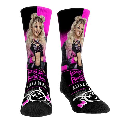 alexa bliss in socks|More.